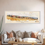 Pasha Dere, Bulgaria Watercolor Beach Print, Vacation Gift, Bulgaria Wall Art, Framed Canvas Print, Framed Beach Painting