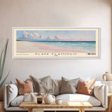 Playa Flamingo, Cuba Watercolor Beach Print, Vacation Gift, Cuba Wall Art, Beach Painting, Beach Decor, Beach Painting