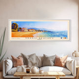 Prado Beaches, France Watercolor Beach Print, Vacation Gift, France Wall Art, Beach Painting, Beach Decor, Beach Painting