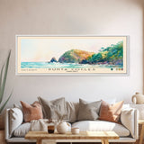 Punta Cocles, Costa Rica Watercolor Beach Print, Vacation Gift, Costa Rica Wall Art, Framed Canvas Print, Framed Beach Painting