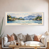 Tanjung Rhu, Langkawi, Malaysia Watercolor Print, Vacation Gift, Langkawi, Malaysia Wall Art, Beach Painting, Beach Decor, Large Wall Art, Wood Frame Art