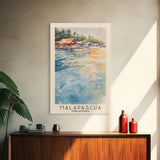 Malapascua, Philippines Watercolor Beach Print, Vacation Gift, Philippines Wall Art, Beach Painting, Beach Decor, Beach Painting