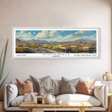 Scottsdale Arizona Travel Poster, Framed Canvas Print, Wall Art, Home Decor, Travel Gift, Living Room Art, Retro Style Art, Office Decor