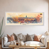 ŠIauliai Lithuania Travel Print Wall Art, Panoramic City Art, Travel Art, Wall Decor, Vacation Gift, Framed Canvas Print Or Metal Art