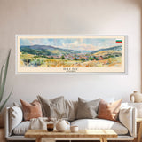 Ruse Bulgaria Travel Print Wall Art, Panoramic City Art, Travel Art, Wall Decor, Vacation Gift, Framed Canvas Print Or Metal Art