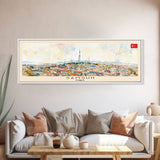 Samsun Turkey Travel Print Wall Art, Panoramic City Art, Travel Art, Wall Decor, Vacation Gift, Framed Canvas Print Or Metal Art