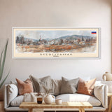 Sterlitamak Russia Travel Print Wall Art, Panoramic City Art, Travel Art, Wall Decor, Vacation Gift, Framed Canvas Print Or Metal Art