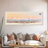 Taganrog Russia Travel Art, City Art, Framed Canvas Print or Metal Wall Art, Europe Travel Poster, Panoramic Wall Art, Extra Wide Wall Art