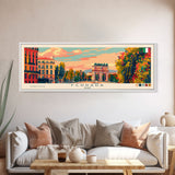 Ferrara Italy Travel Art, City Art, Framed Canvas Print or Metal Wall Art, Europe Travel Poster, Panoramic Wall Art, Extra Wide Wall Art