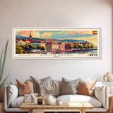 Gothenburg Sweden Travel Art, City Art, Framed Canvas Print or Metal Wall Art, Europe Travel Poster, Panoramic Wall Art, Extra Wide Wall Art