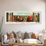 Hameenlinna Finland Travel Art, City Art, Framed Canvas Print or Metal Wall Art, Europe Travel Poster, Panoramic Wall Art, Extra Wide Wall Art