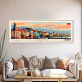 Irkutsk Russia Wall Art, Panoramic Travel Poster, Panoramic Framed Canvas Print, City Wall Art, Wall Hanging Home Decor, Travel Art