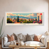 Malatya Turkey Travel Print Wall Art, Panoramic City Art, Travel Art, Wall Decor, Vacation Gift, Framed Canvas Print Or Metal Art