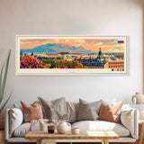 Nizhnekamsk Russia Travel Print Wall Art, Panoramic City Art, Travel Art, Wall Decor, Vacation Gift, Framed Canvas Print Or Metal Art