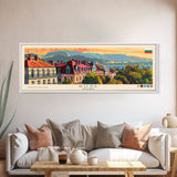 Ruse Bulgaria Travel Print Wall Art, Panoramic City Art, Travel Art, Wall Decor, Vacation Gift, Framed Canvas Print Or Metal Art