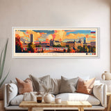 Yekaterinburg Russia Travel Print Wall Art, Panoramic City Art, Travel Art, Wall Decor, Vacation Gift, Framed Canvas Print Or Metal Art