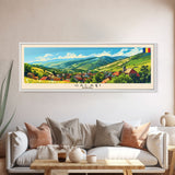 Galati Romania Travel Art, City Art, Framed Canvas Print or Metal Wall Art, Europe Travel Poster, Panoramic Wall Art, Extra Wide Wall Art