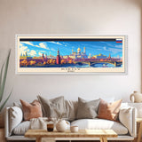 Kirov Russia Travel Art, City Art, Framed Canvas Print or Metal Wall Art, Europe Travel Poster, Panoramic Wall Art, Extra Wide Wall Art