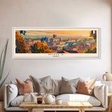 Nimes France Travel Art, City Art, Framed Canvas Print or Metal Wall Art, Europe Travel Poster, Panoramic Wall Art, Extra Wide Wall Art