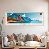 Rio Tinto Panoramic Travel Poster, Framed Canvas Print or Metal Wall Art, Travel Art, Home Decor, Panoramic Painting, Midcentury Art