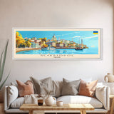 Sevastopol Ukraine Travel Art, City Art, Framed Canvas Print or Metal Wall Art, Europe Travel Poster, Panoramic Wall Art, Extra Wide Wall Art