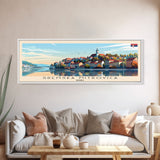 Sremska Mitrovica Serbia Travel Art, City Art, Framed Canvas Print or Metal Wall Art, Europe Travel Poster, Panoramic Wall Art, Extra Wide Wall Art