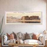 Abu Simbel Temples Egypt Travel Poster Print, Framed Canvas Print, Egypt Travel Art, Wood Framed Art, Wall Hanging, Home Decor