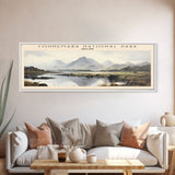 Connemara National Park Travel Print Wall Art, Travel Poster Print, Retro Style COUNTRY Home Decor, Wall Hanging, Travel Gift Idea, Unique Metal Art