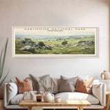 Dartmoor National Park COUNTRY Travel Poster Print, Framed Canvas Print, COUNTRY Travel Art, Wood Framed Art, Wall Hanging, Home Decor