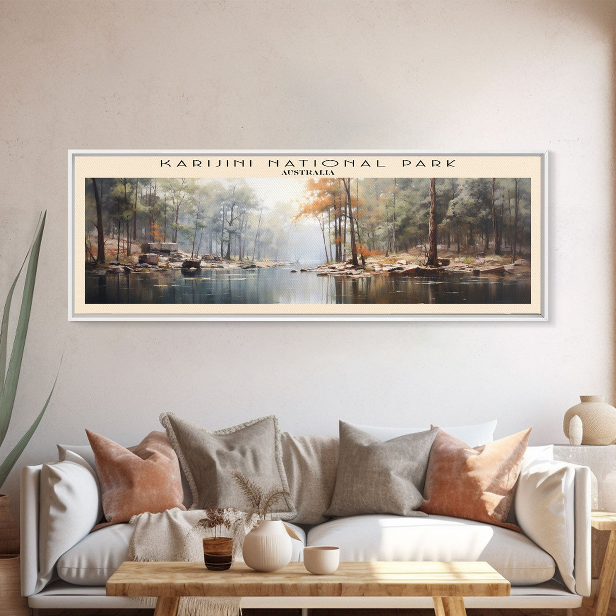 Karijini National Park Travel Poster Print, Framed Canvas Wall Art, Metal Wall Art, COUNTRY art, Gift For Him, Travel Wall Art, Travel Lover Gift