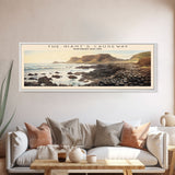 The Giant's Causeway Travel Poster Print, Framed Canvas Wall Art, Metal Wall Art, COUNTRY art, Gift For Him, Travel Wall Art, Travel Lover Gift