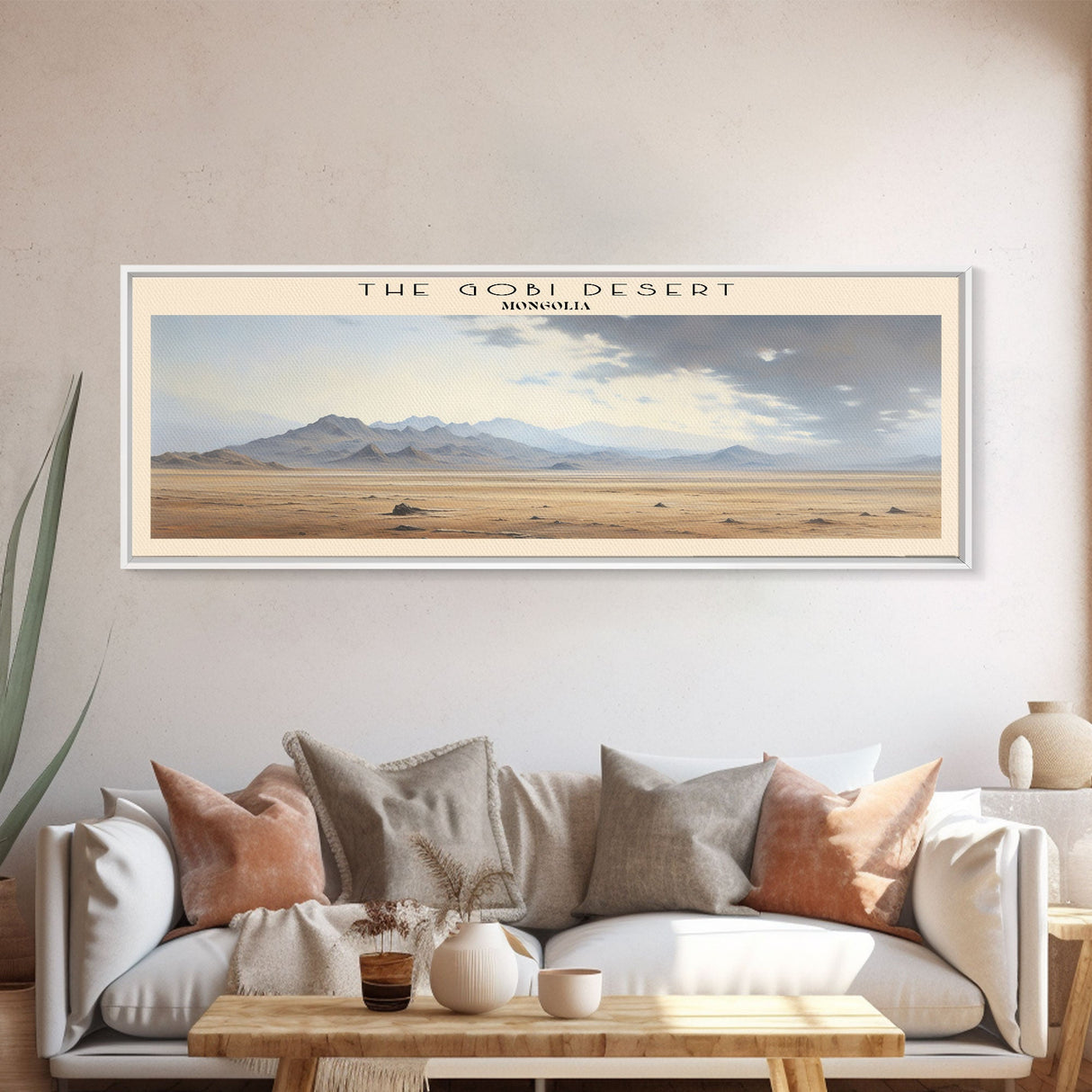 The Gobi Desert Wall Art Travel Poster Print, Gift For Travel Lover, Vacation Gift, COUNTRY Wall Art, Home Decor, Original Art