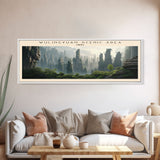 Wulingyuan Scenic Area Travel Poster Print, Framed Canvas Wall Art, Metal Wall Art, COUNTRY art, Gift For Him, Travel Wall Art, Travel Lover Gift