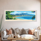 Panoramic Travel Poster Cairns, Australia Canvas Print, Cairns, Australia Painting, Australia Art, Cairns Travel Art, Guest Room Painting