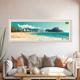 Johannesburg, South Africa Panoramic Travel Poster Canvas Print, Johannesburg, South Africa Painting, South Africa Art, Johannesburg Travel Art, Guest Room Painting