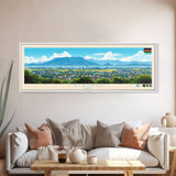 Kisumu, Kenya Panoramic Travel Poster Canvas Print, Kisumu, Kenya Painting, Kenya Art, Kisumu Travel Art, Guest Room Painting