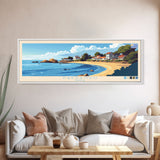 Paysandu, Uruguay Travel Poster Panoramic Canvas Print, Paysandu, Uruguay Painting, Uruguay Art, Paysandu Travel Art, Guest Room Painting