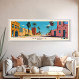 Banadir, Somalia Panoramic Canvas Print, Banadir, Somalia Painting, Somalia Art, Banadir Travel Poster, Travel Art, Living Room Painting