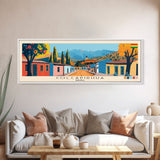 Colcapirhua, Bolivia Panoramic Canvas Print, Colcapirhua, Bolivia Painting, Bolivia Art, Colcapirhua Travel Poster, Travel Art, Housewarming Gift