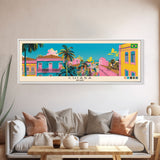 Cuiaba, Brazil Panoramic Canvas Print, Cuiaba, Brazil Painting, Brazil Art, Cuiaba Travel Poster, Travel Art, Vacation Gift