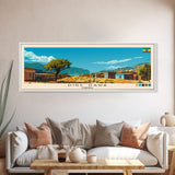 Dire Dawa, Ethiopia Panoramic Canvas Print, Dire Dawa, Ethiopia Painting, Ethiopia Art, Dire Dawa Travel Poster, Travel Art, Vacation Gift