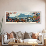 East Kilbride, Scotland Panoramic Canvas Print, East Kilbride, Scotland Painting, Scotland Art, East Kilbride Travel Poster, Travel Art, Housewarming Gift