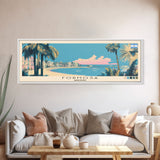 Formosa, Argentina Panoramic Canvas Print, Formosa, Argentina Painting, Argentina Art, Formosa Travel Poster, Travel Art, Guest Room Painting