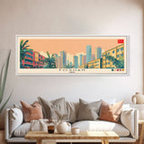 Foshan, China Panoramic Canvas Print, Foshan, China Painting, China Art, Foshan Travel Poster, Travel Art, Vacation Gift