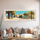 Gregorio de Laferrere, Argentina Panoramic Canvas Print, Gregorio de Laferrere, Argentina Painting, Argentina Art, Gregorio de Laferrere Travel Poster, Travel Art, Vacation Gift