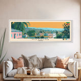 Hosaena, Ethiopia Panoramic Canvas Print, Hosaena, Ethiopia Painting, Ethiopia Art, Hosaena Travel Poster, Travel Art, Guest Room Painting