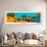 Jijiga, Ethiopia Panoramic Canvas Print, Jijiga, Ethiopia Painting, Ethiopia Art, Jijiga Travel Poster, Travel Art, Vacation Gift