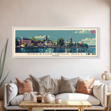 Kingston upon Hull, England Panoramic Canvas Print, Kingston upon Hull, England Painting, England Art, Kingston upon Hull Travel Poster, Travel Art, Housewarming Gift