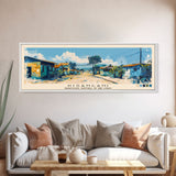 Kisangani, Congo Panoramic Canvas Print, Kisangani, Congo Painting, Congo Art, Kisangani Travel Poster, Travel Art, Vacation Gift