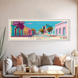 Las Piedras, Uruguay Panoramic Canvas Print, Las Piedras, Uruguay Painting, Uruguay Art, Las Piedras Travel Poster, Travel Art, Living Room Painting